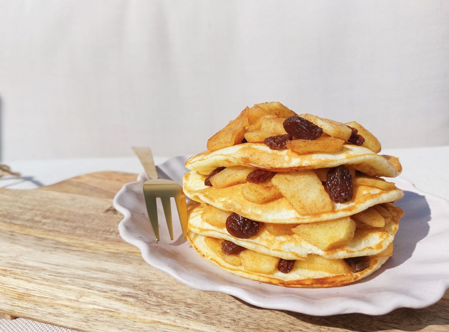 American Pancakes Met Appel Koken Bakken Doe Je Zo