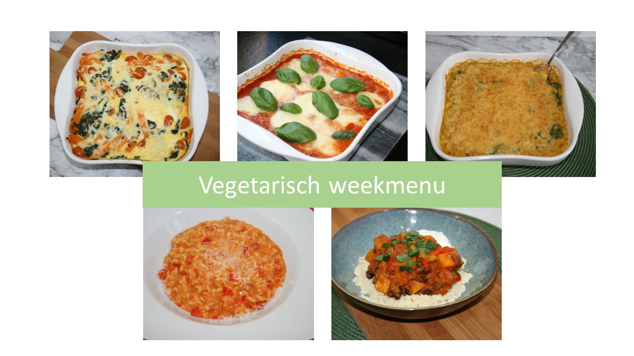 Vegetarisch weekmenu 1