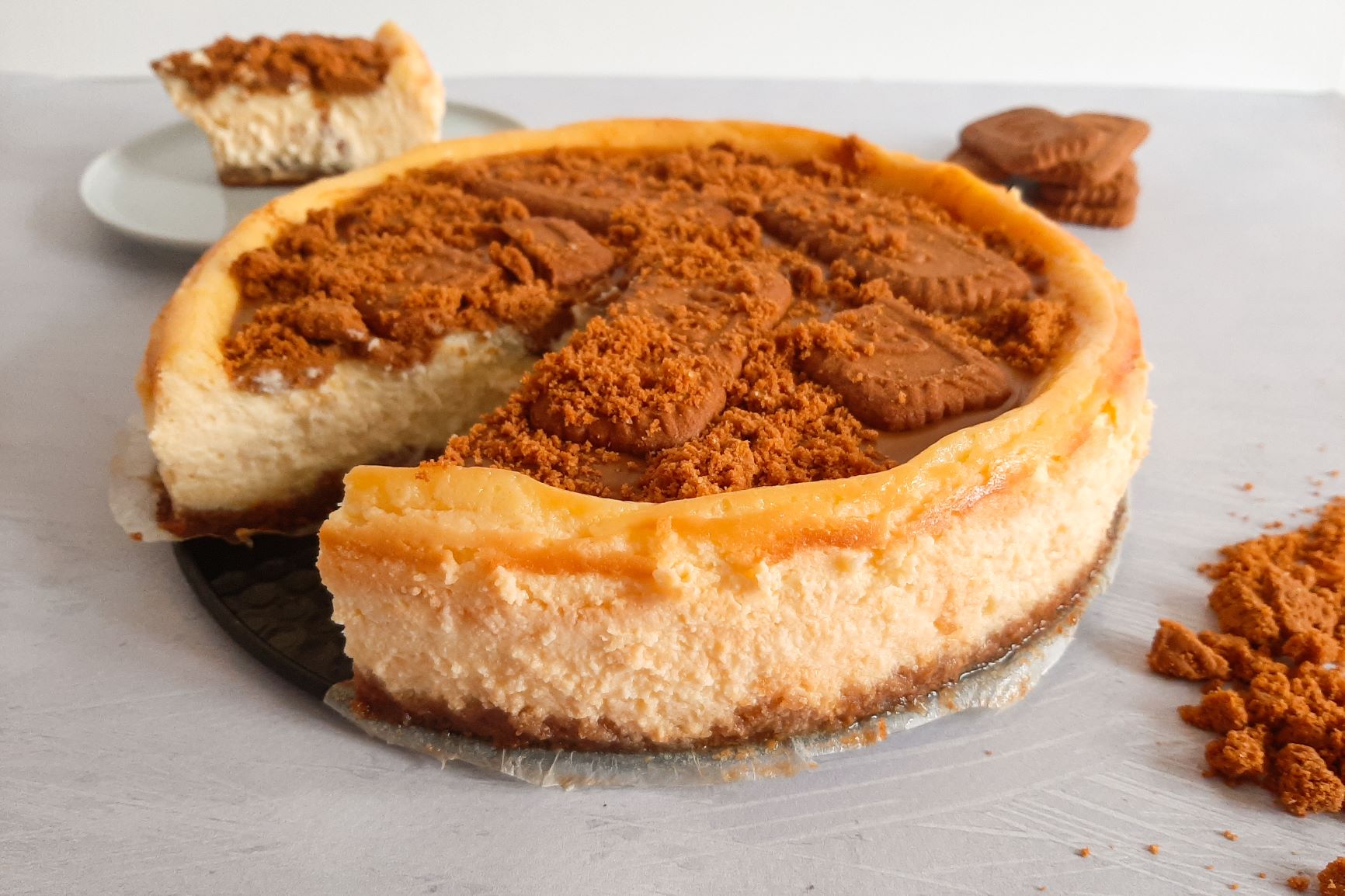 Speculoos cheesecake