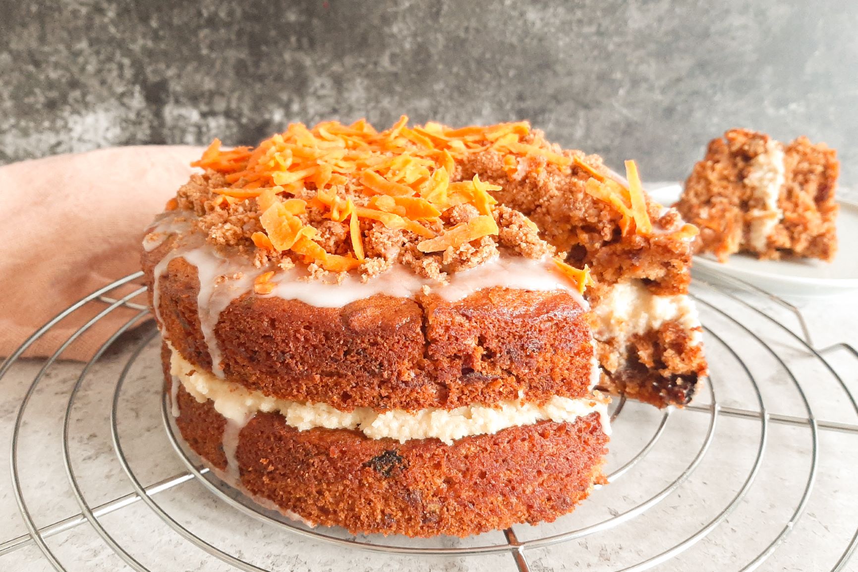 Vegan carrot cake