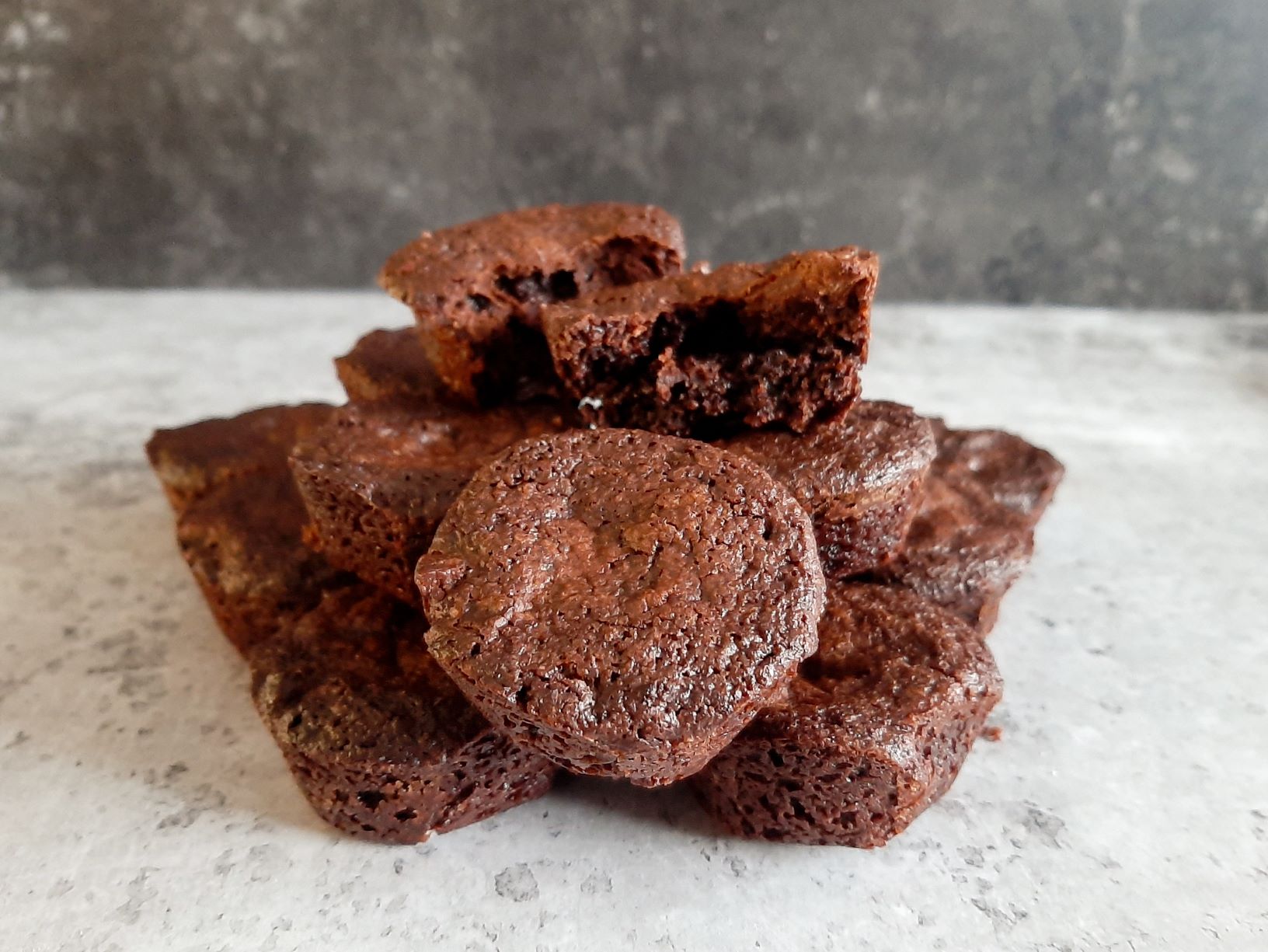 Mini brownie bites