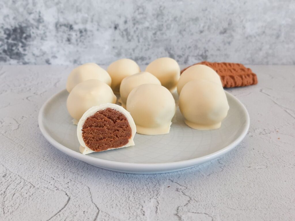 Bastognetruffels met witte chocolade