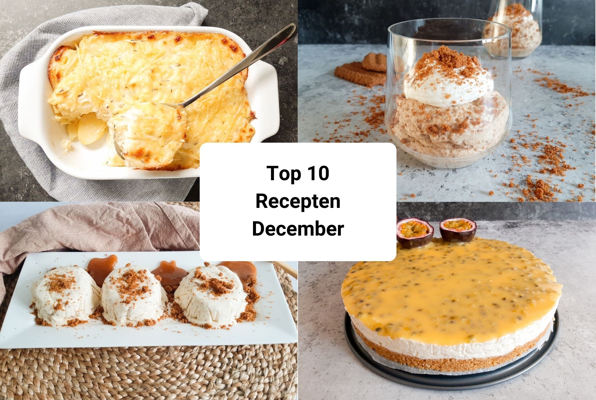 Top 10 recepten van december- 2021