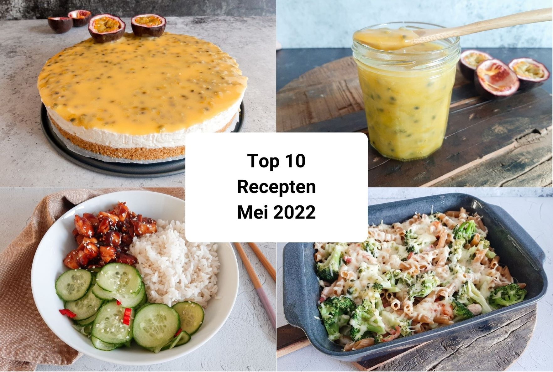 Top 10 recepten van mei – 2022