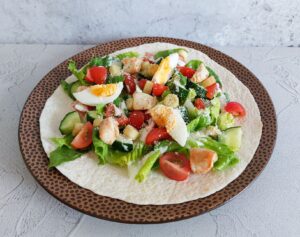 Caesar salad wrap