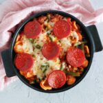 Pizza pasta ovenschotel