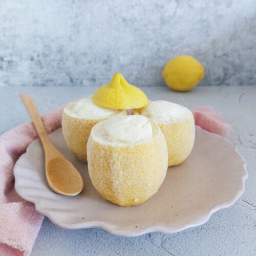Gevulde citroen met limoncello parfait
